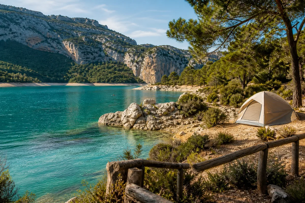 Campings au bord du Verdon : où poser sa tente